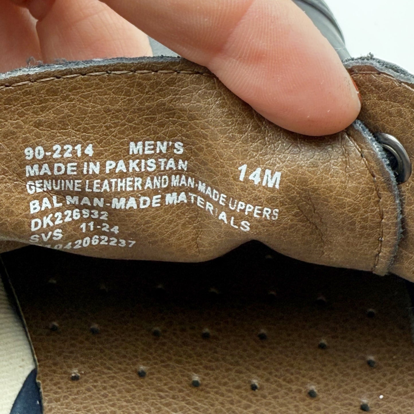 Dockers Mens Gordon Cap Toe Oxford Shoes US 14 M EU 48 Black Leather NIB