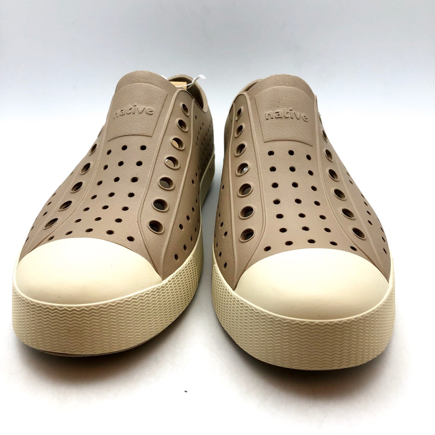 Native Mens Jefferson EVA Slip On Sneaker Shoes US 10 EU 44 Brown Tan NIB