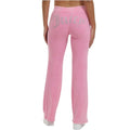Juicy Couture Garment Dyed Heritage Wide Leg Track Pants Small Hot Pink NWT
