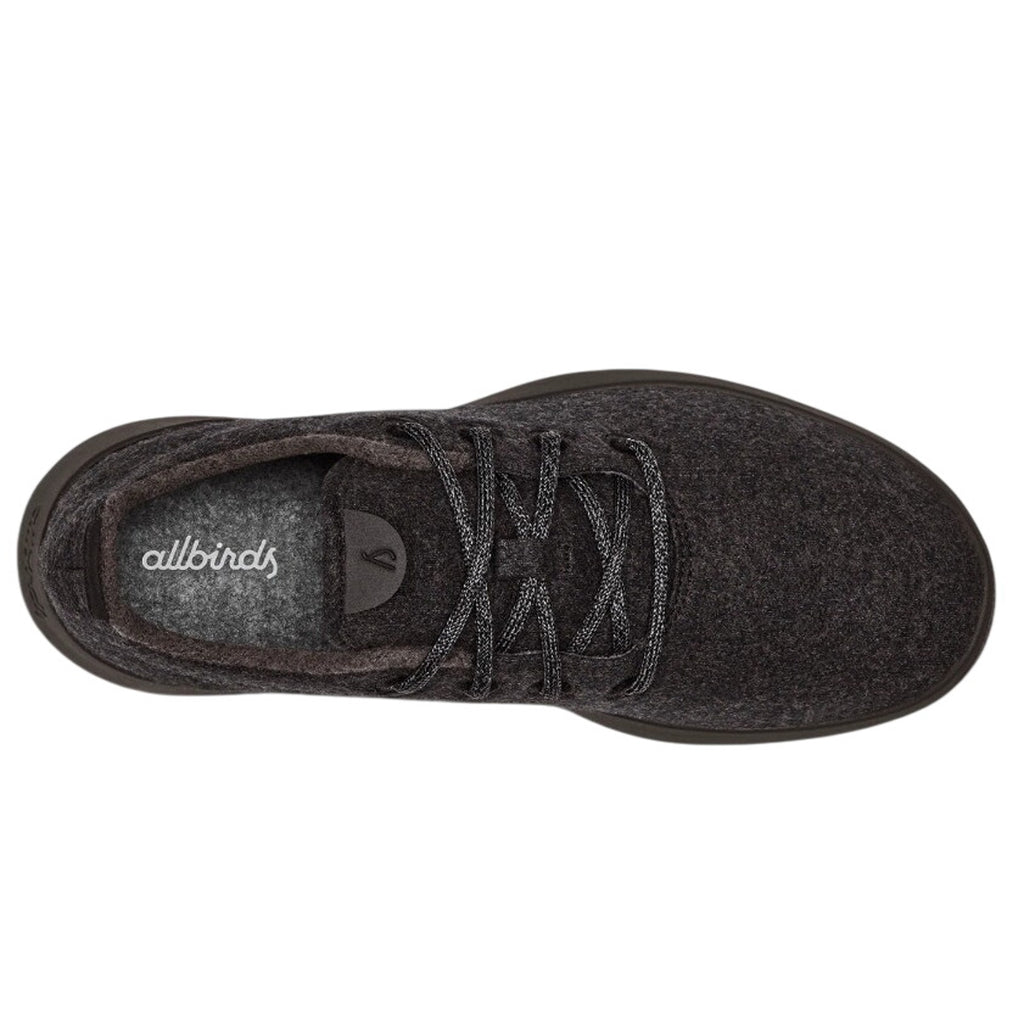 AllBirds Womens Wool Runner Casual Sneakers US 9 EU 39 Black Athletic NIB