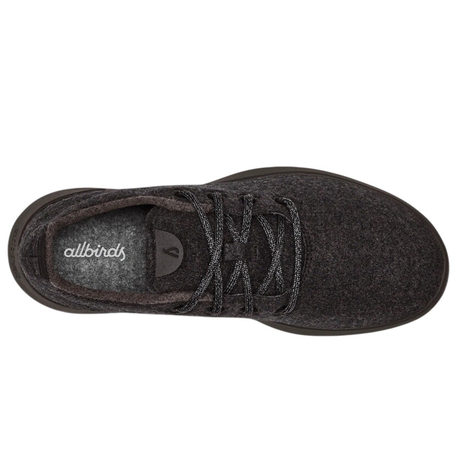 AllBirds Womens Wool Runner Casual Sneakers US 9 EU 39 Black Athletic NIB