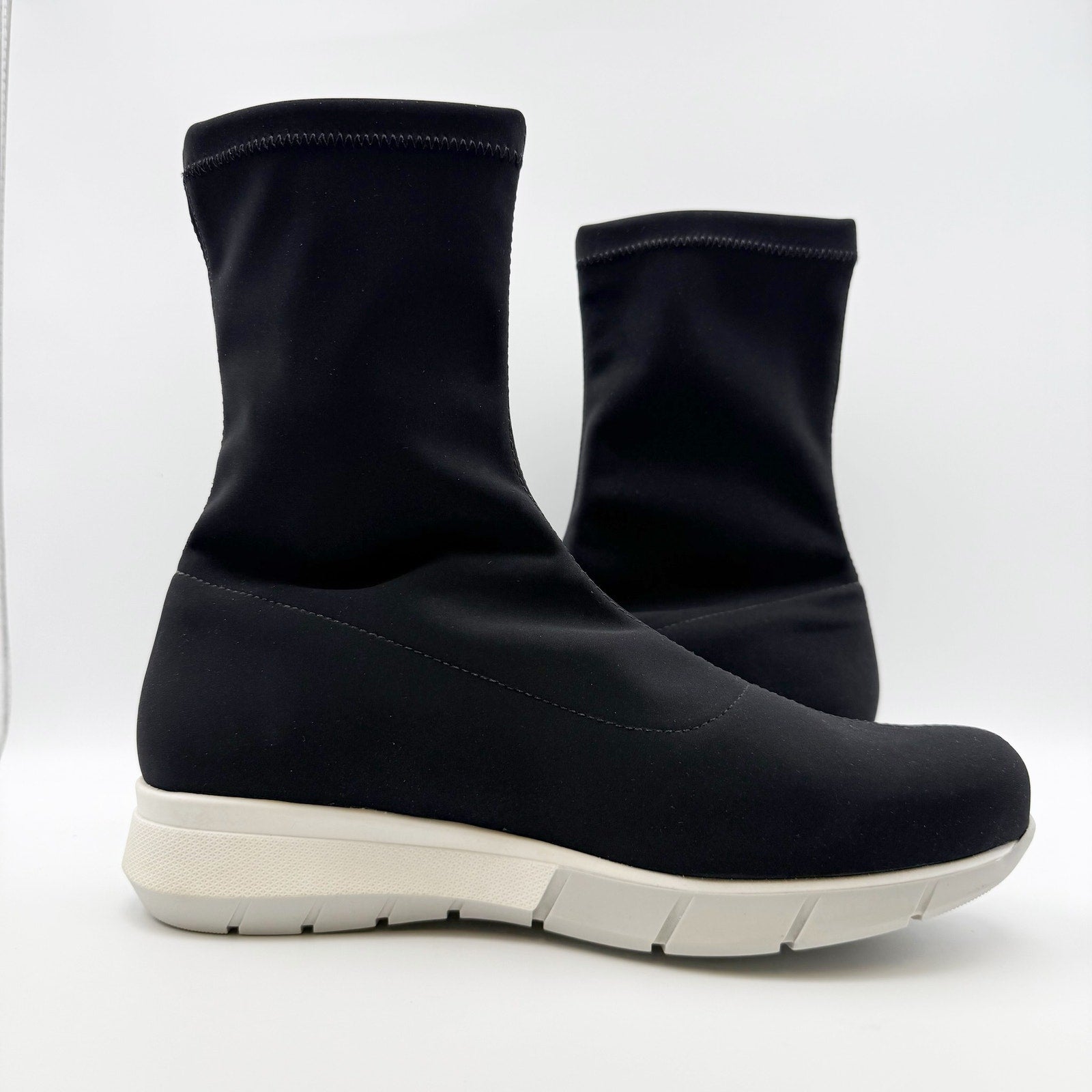 La Canadienne Women Nars Mid Calf Boots US 9.5 M Black Waterproof NWOB