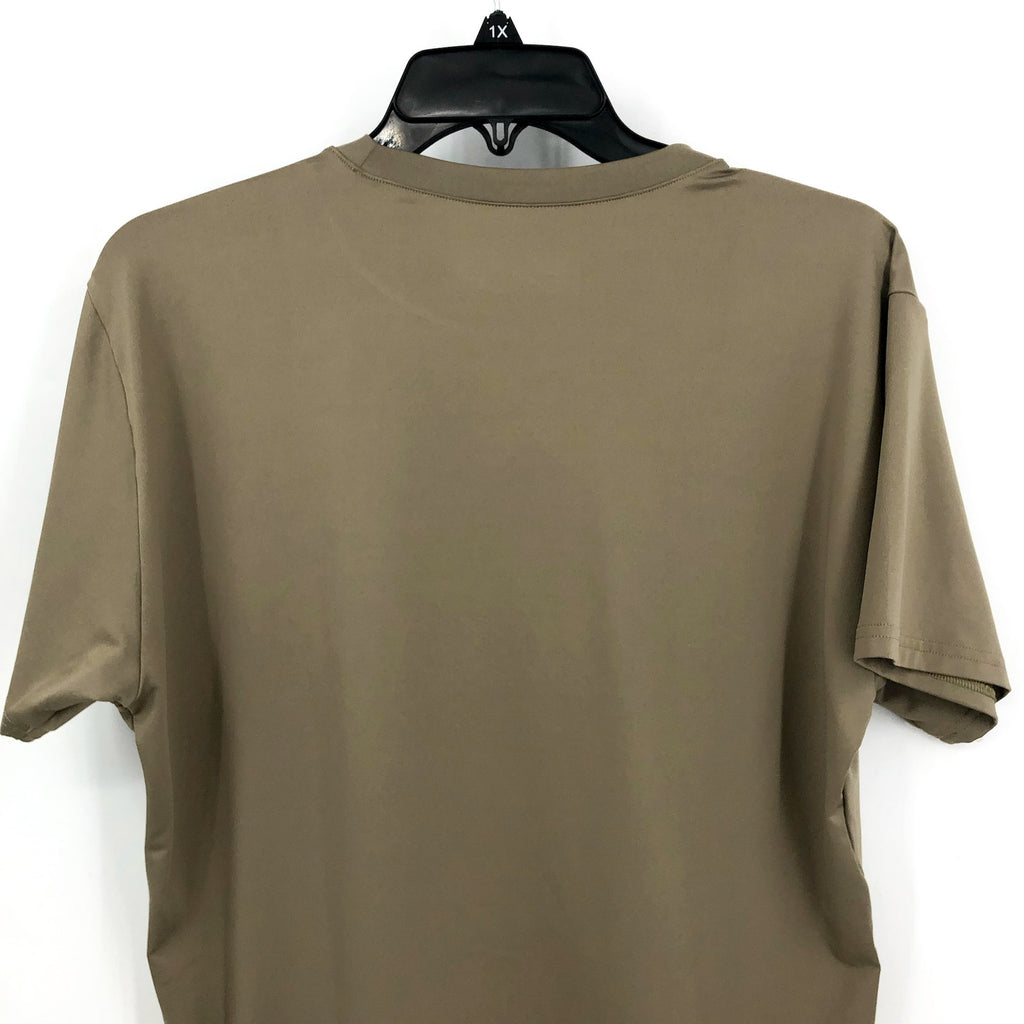 UNDER ARMOUR Men's HeatGear Compression Tactical T-Shirt XXL Federal Tan NWT