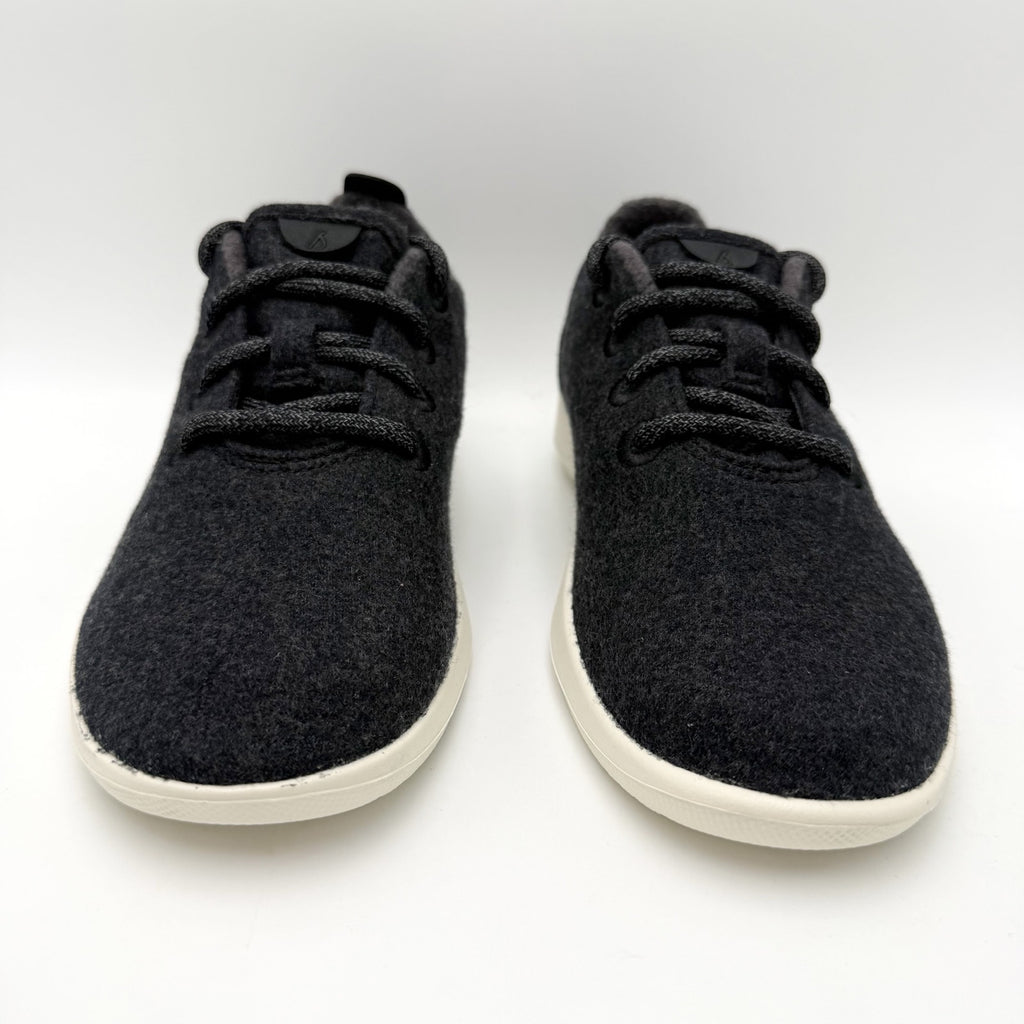 AllBirds Womens Wool Runner Sneakers US 7 EU 37 Black Athletic NIB