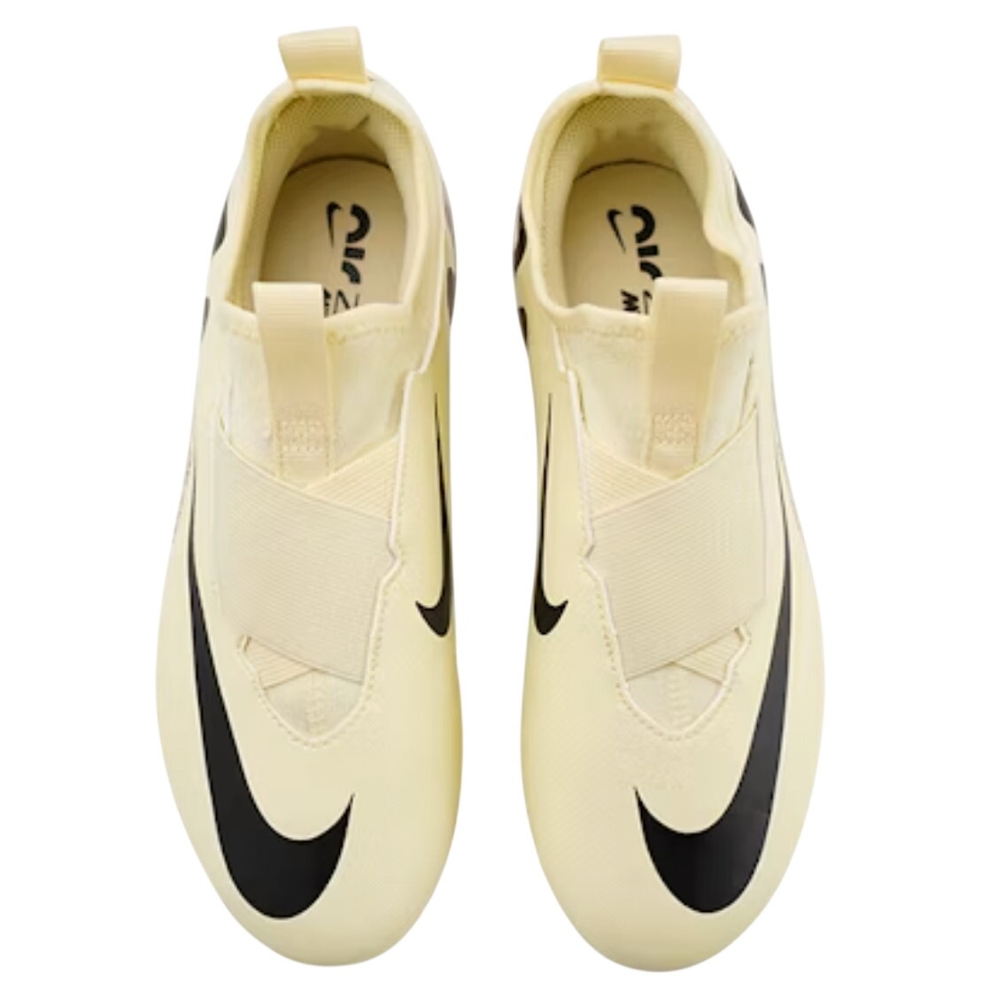 Nike Mercurial Vapor 15 Academy Soccer Cleats 1 YOUTH Pale Yellow DJ5617 NWOB