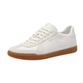 Coach Mens Ellis Low Top Casual Sneakers Size 9.5 Optic White Leather Suede NWOB