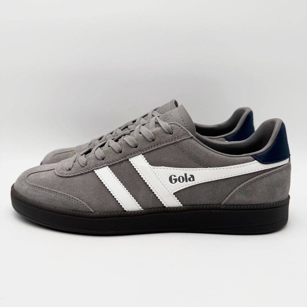 Gola Mens Viper Casual Sneakers Size 11 EU 44 Grey White Suede NWOB