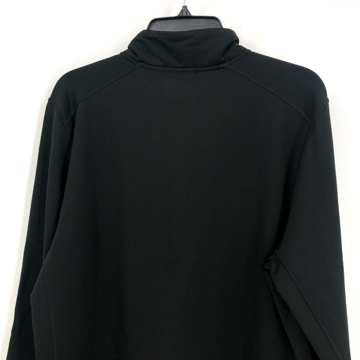 SMARTOOL Men's Active Fleece 1/2 Zip Sweatshirt Large Black Long Sleeve NWT