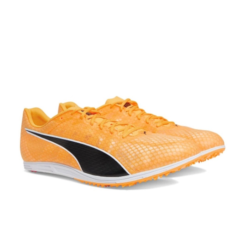 Puma Men's EvoSpeed Distance 11 Running Shoe Size 9.5 Orange/Black