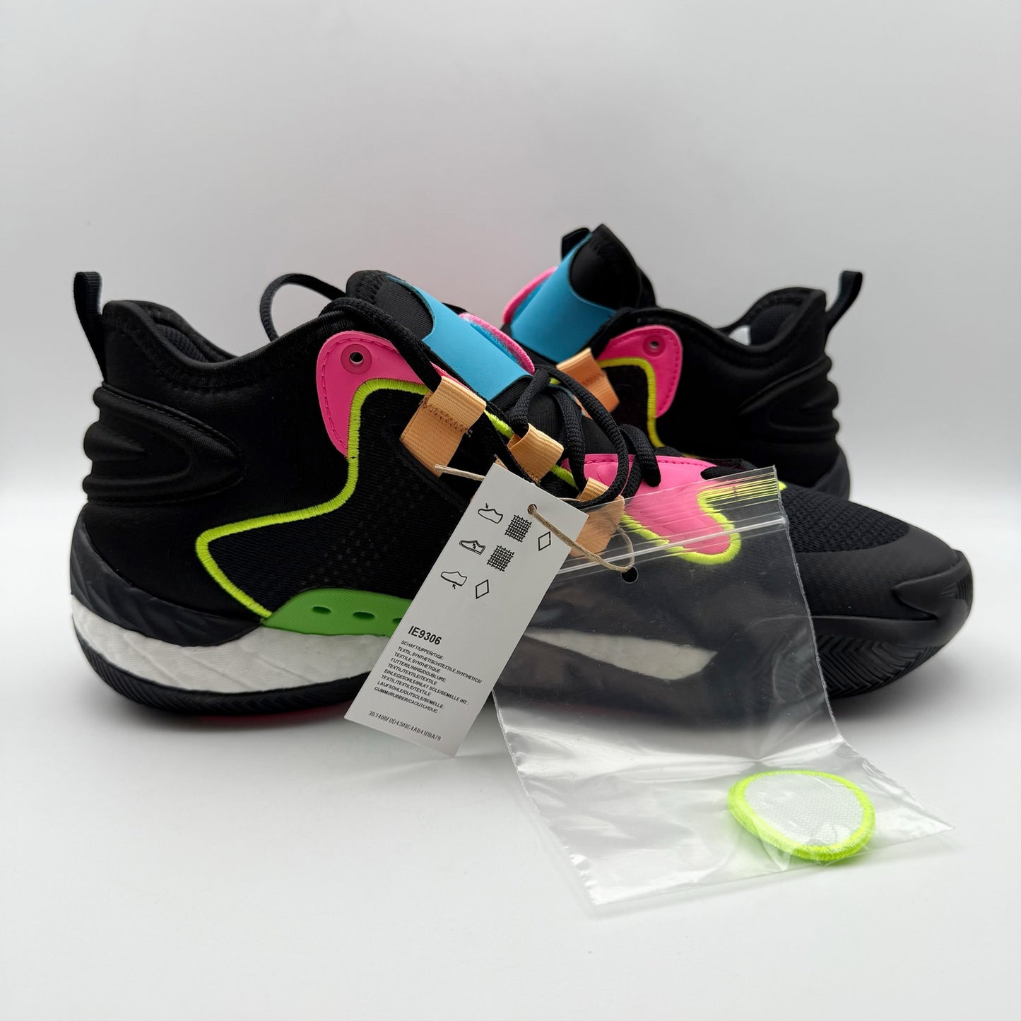 Adidas BYW Select Basketball Shoes Mens 10 Womens 11 Black Orange Athletic NIB