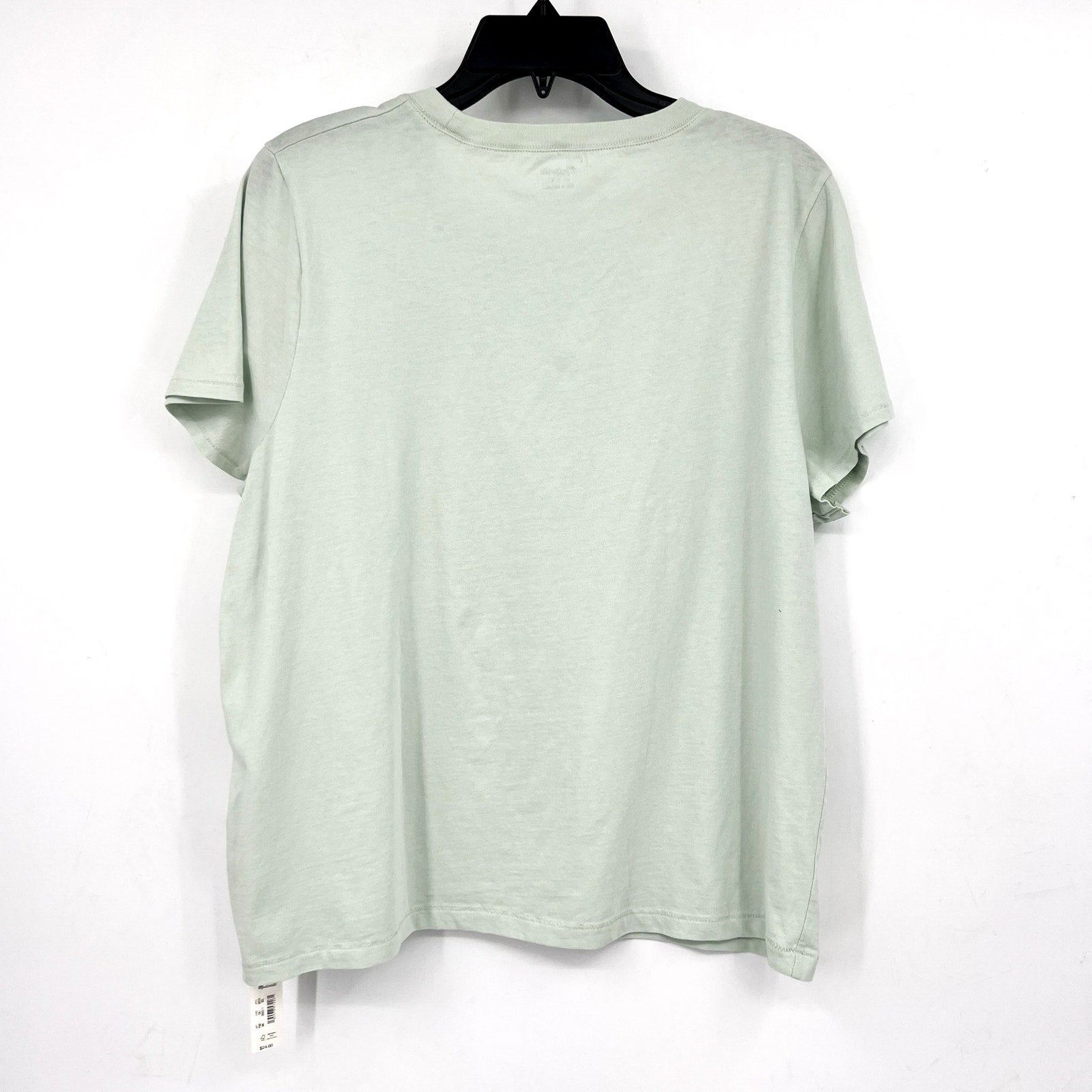 MADEWELL Women's Northside Vintage Tee XXL Green Ice Mint Short Sleeve J8526 NWT