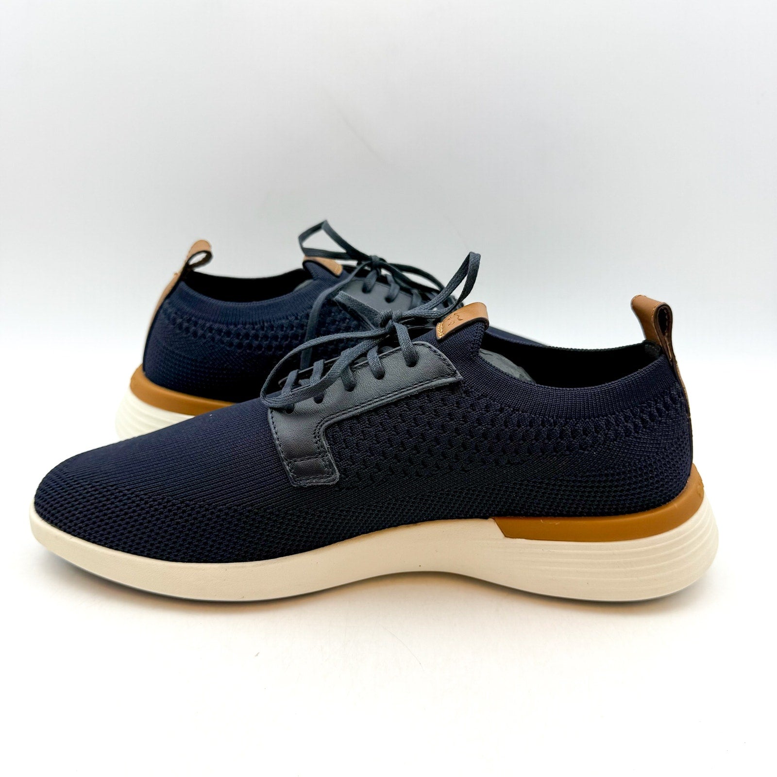 Wolf & Shepherd Swiftknit Derby Sneakers MENS 6 WOMENS 8 Navy Blue T0622 NIB