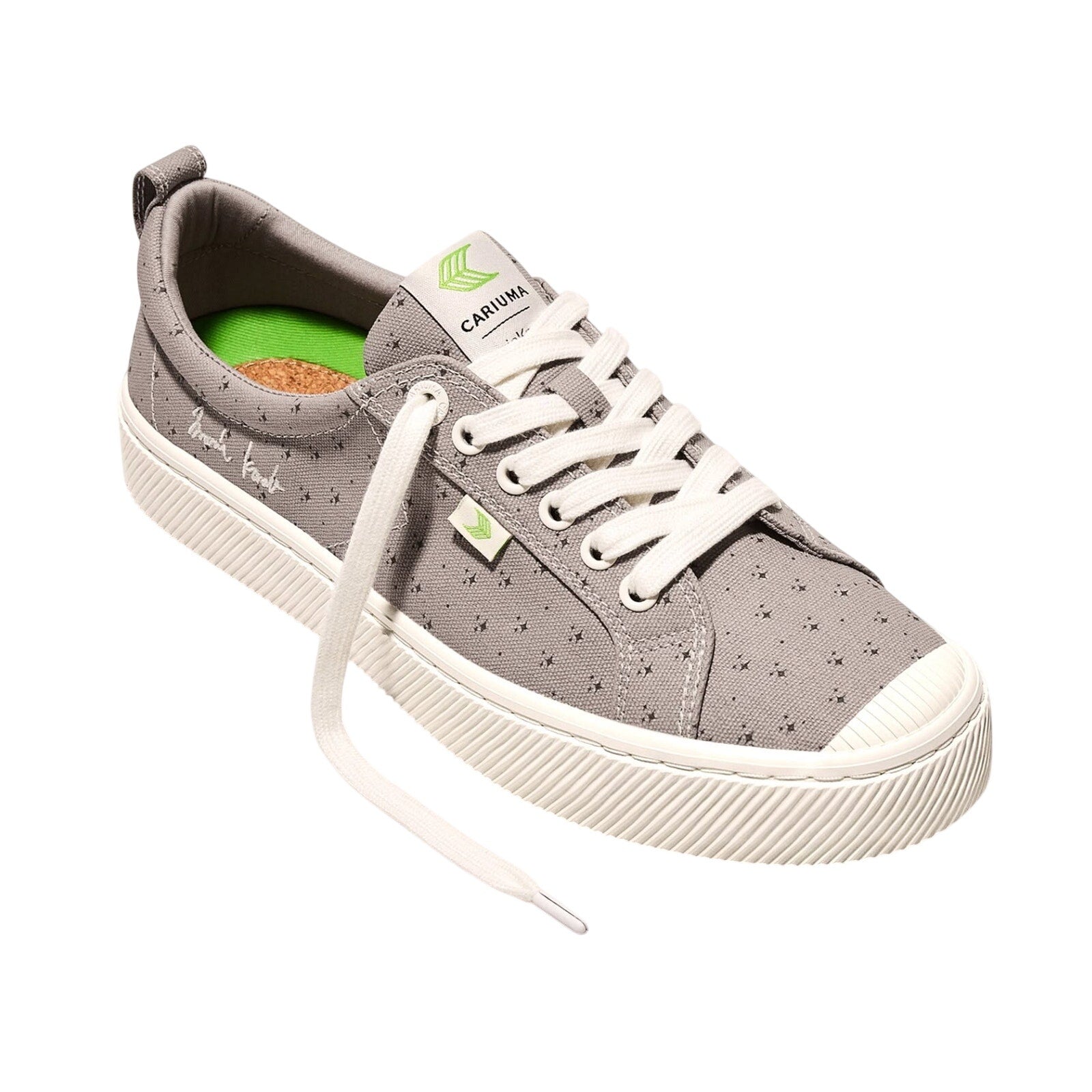 CARIUMA Womens Marie Kondo OCA Low Sneakers Size 10 Light Grey Canvas NIB