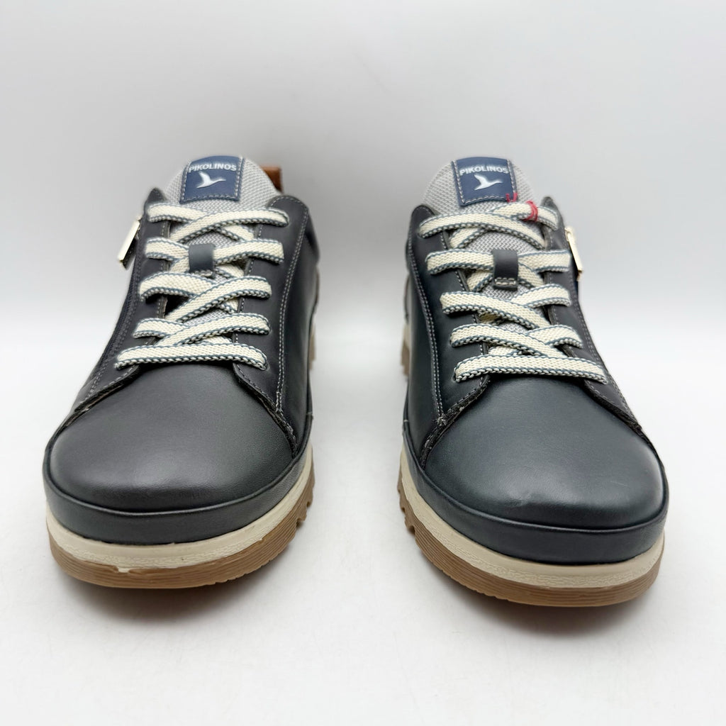 Pikolinos Womens Vigo W3W-6979 Sneakers EU 39 US 8.5-9 Blue Ocean Leather NIB