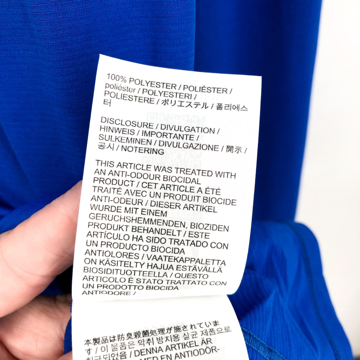 ARC'TERYX Men's Archaeopteryx Long Sleeve T-Shirt XL Blue Crewneck NWOT