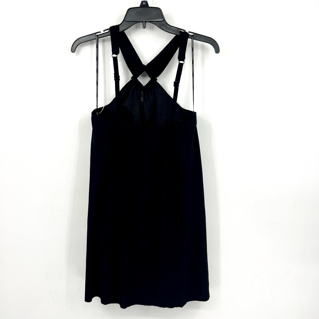 MAGICSUIT Beverly 2-in-1 Convertible Swim Dress Size 14 Black Miraclesuit NWOT