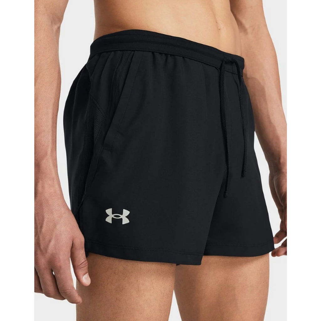 UNDER ARMOUR Men's UA Launch Athletic Shorts Medium Black 5'' Inseam NWT