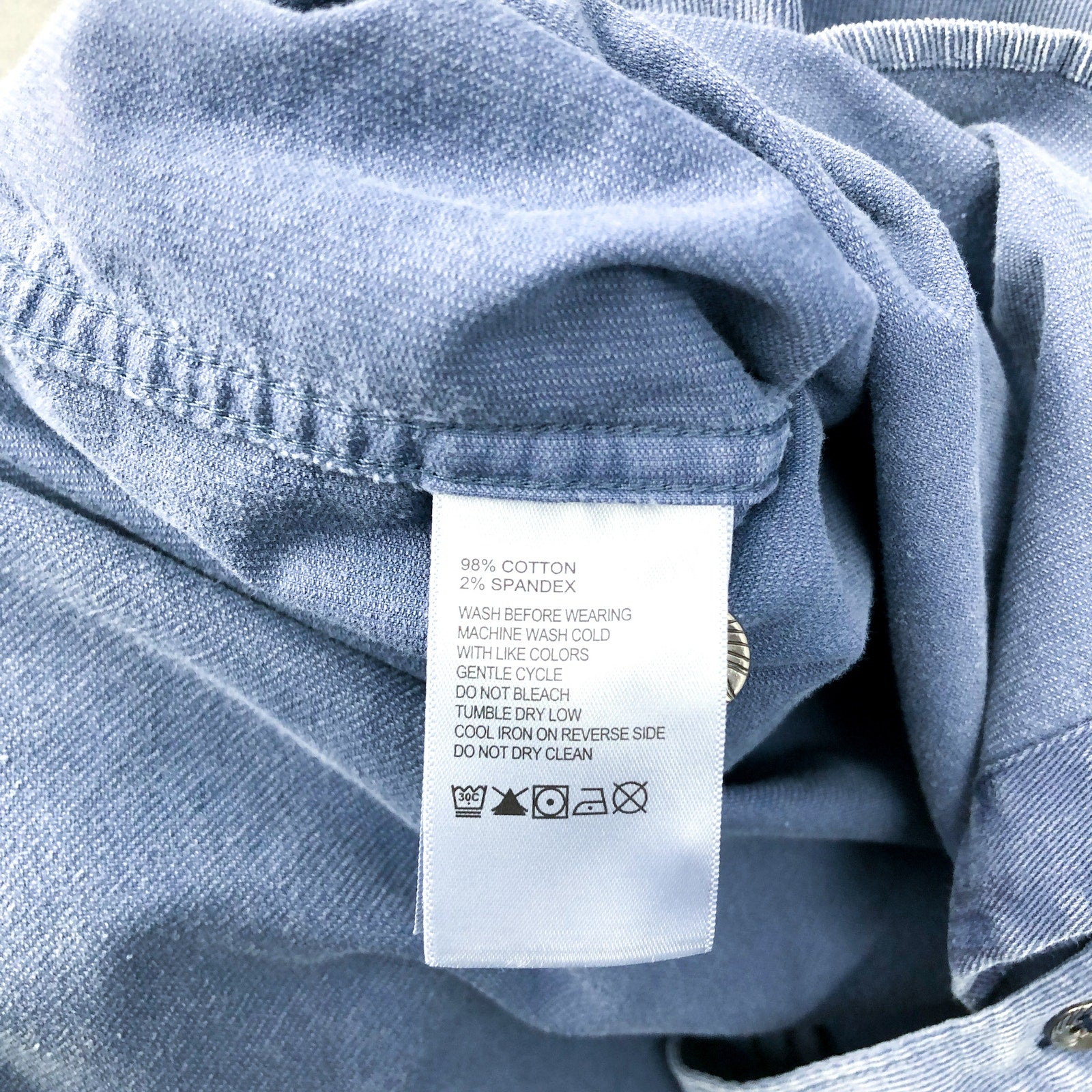 TOMMY BAHAMA Mens Coastline Cord Casual Shirt Medium Blue Double-Pocket NWOT
