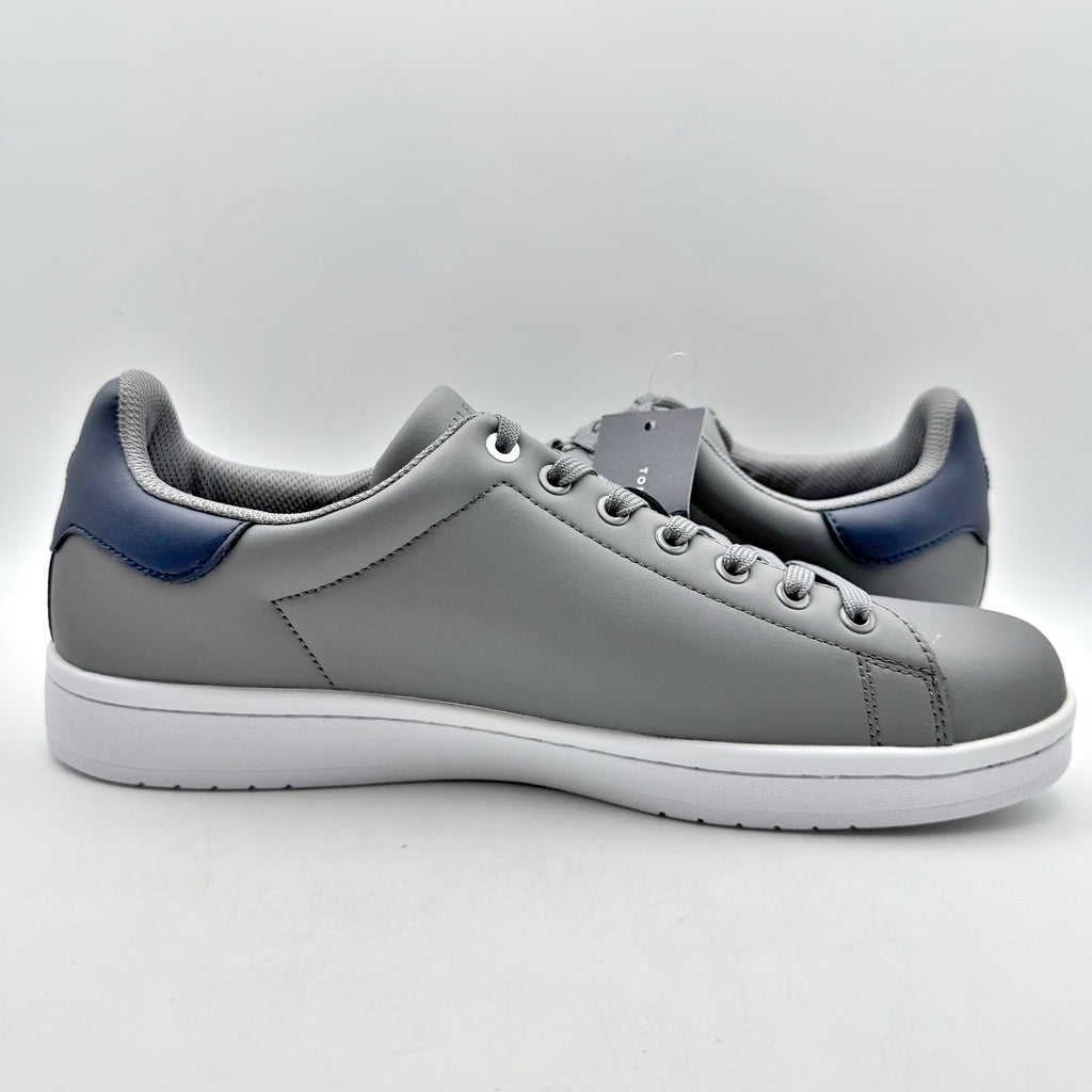 Tommy Hilfiger Mens Lampkin Flag Low Top Sneakers US 12 Grey  Cup-Sole NIB