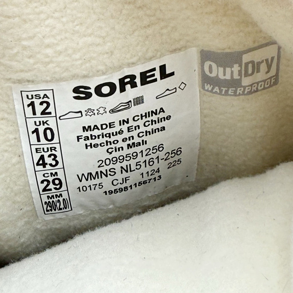 Sorel Womens Tivoli V Parc Winter Boots Size 12 Brown Leather Waterproof NIB