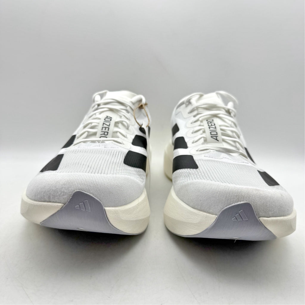 Adidas Mens Adizero Evo SL Running Sneakers US 9.5 M White Black Athletic NWT