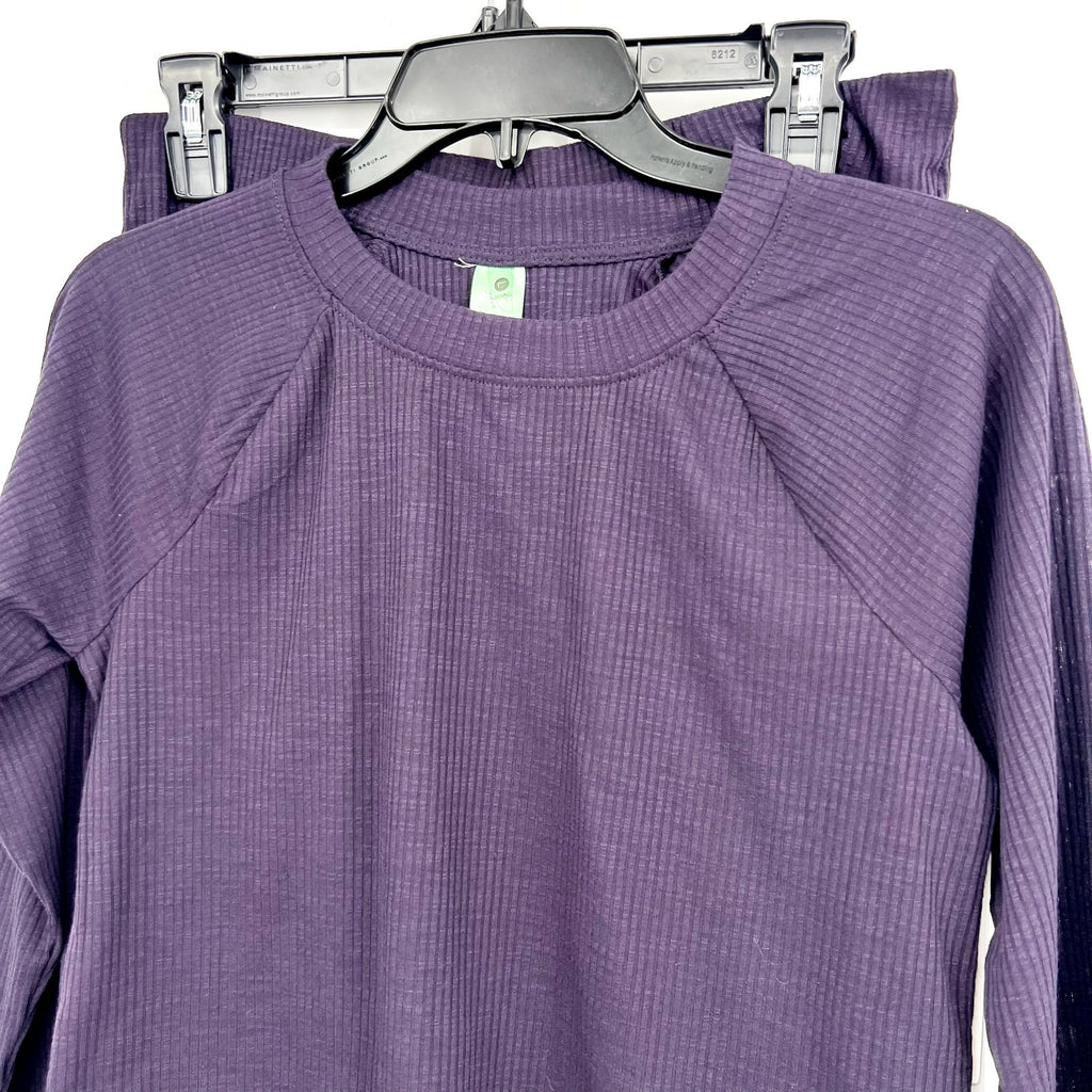 HONEYDEW INTIMATE Women’s Work From Home Lounge Set Large Purple Elixir NWT