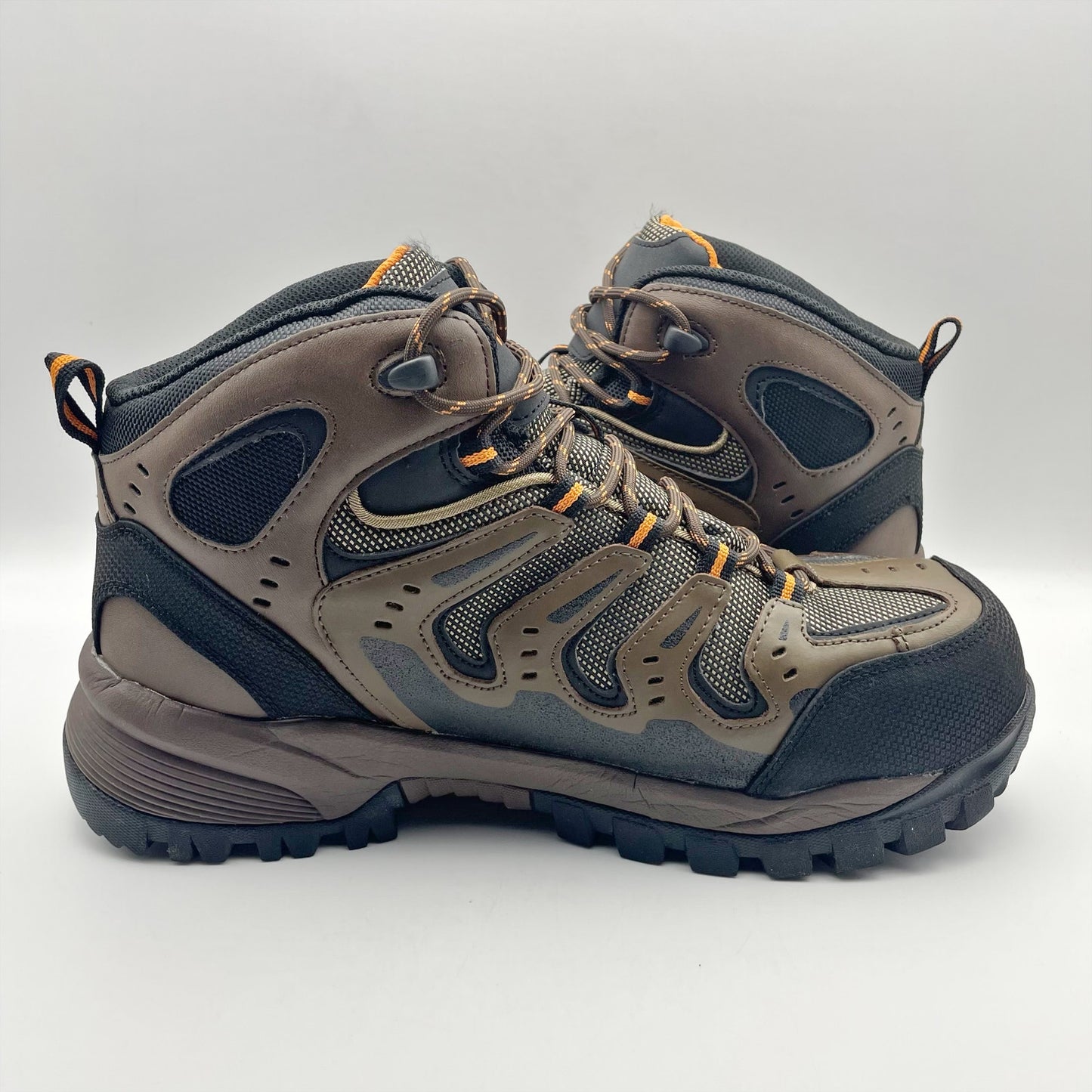 Propet Men Sentry Work Boot US 10 EEEEE Brown Composite Toe Waterproof NWOB