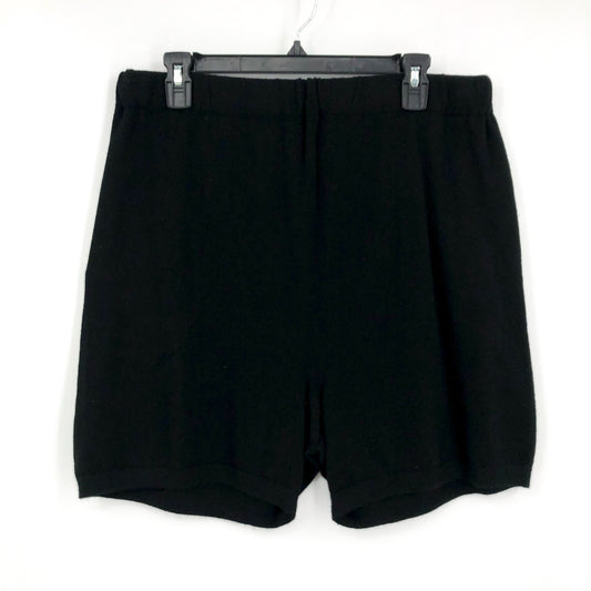 ACTIVE CASHMERE Men's Seamless Weight Fitted Cashmere Short XL Black NWT