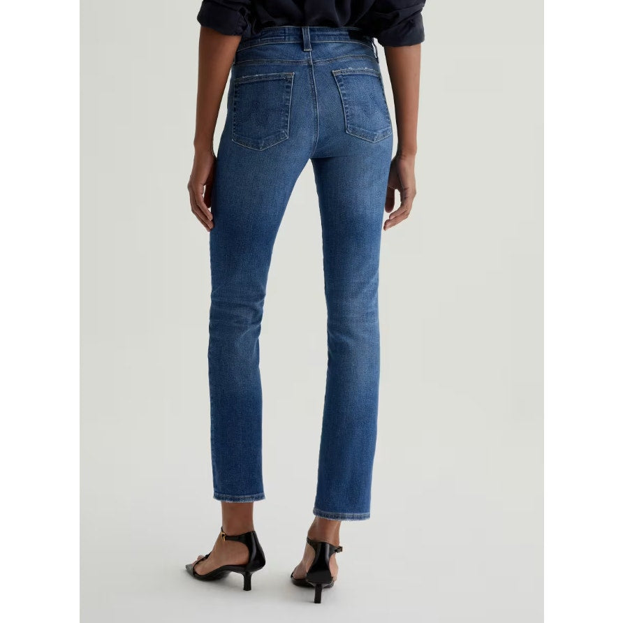 AG ADRIANO GOLDSCHMIED Womens Mari Slim Straight Jean Size 29 US 8 Oceanside NWT