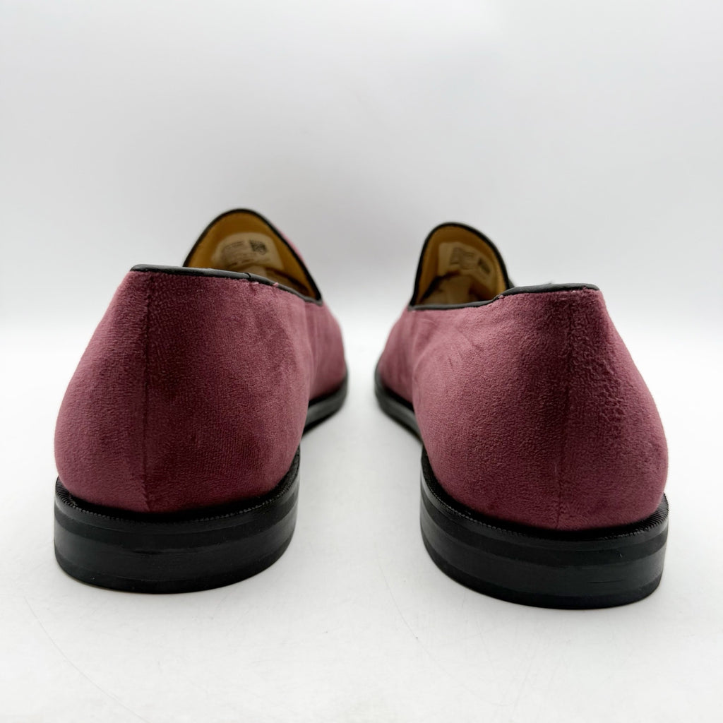 Sperry Mens Gold Exeter Tassel Loafers Size 10 Dark Red Burgundy Suede NWOB