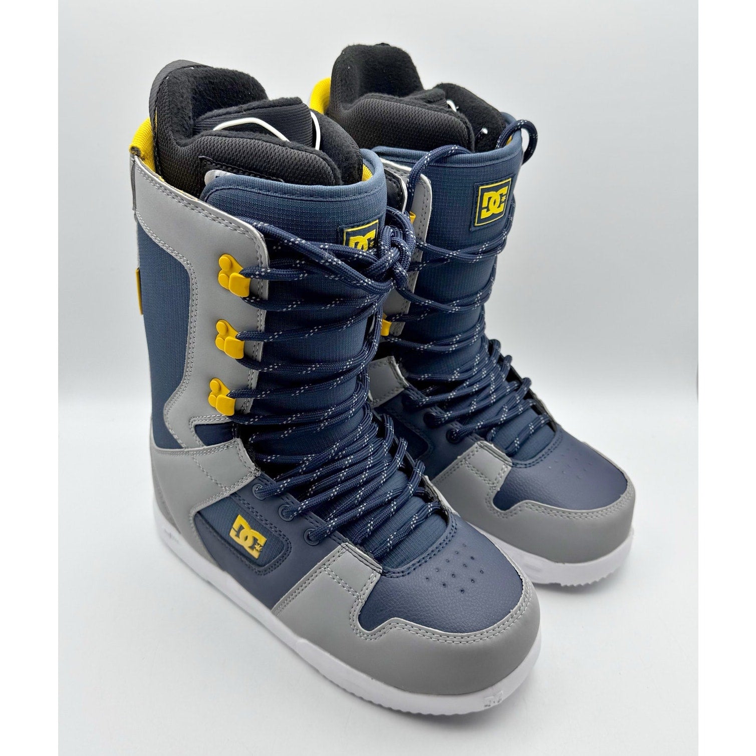 DC Mens Phase Lace Snowboard Boots US 7M EU 39 Navy Grey NIB