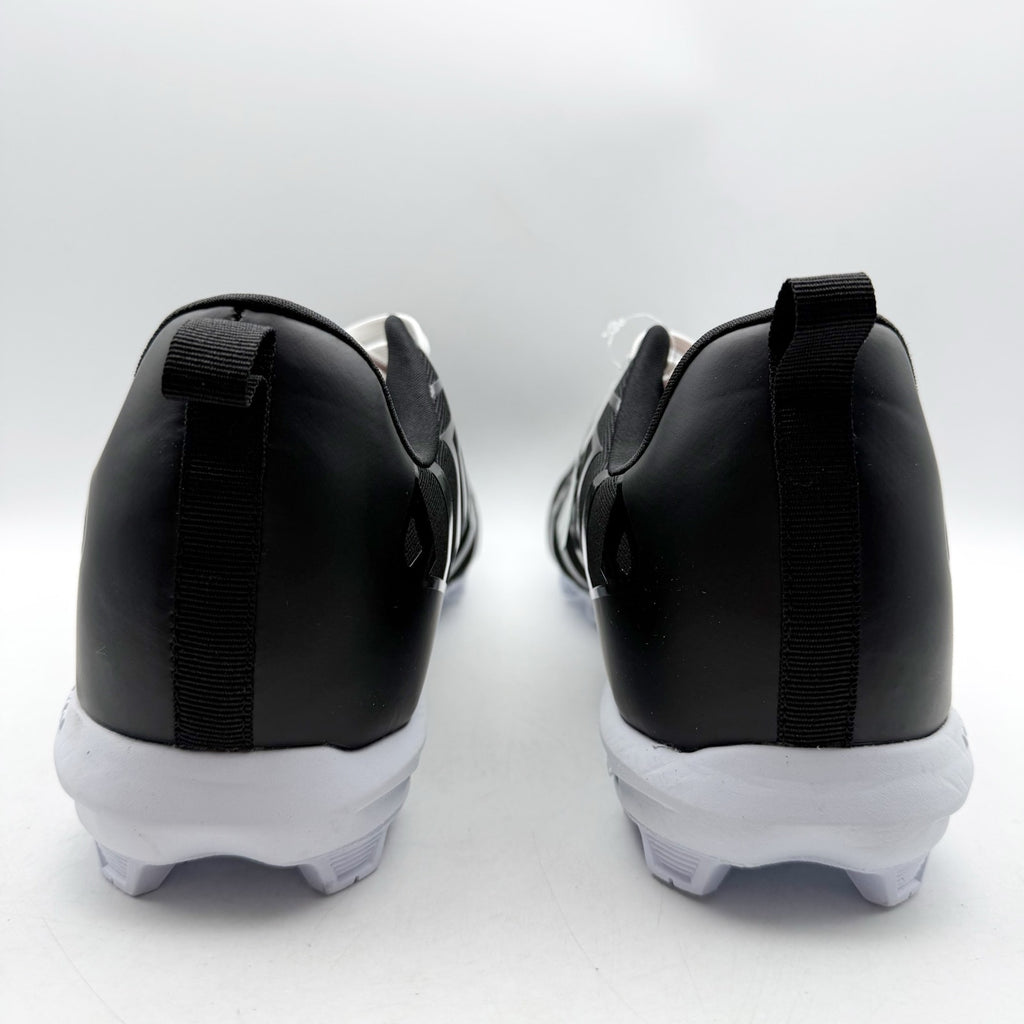 Rawlings Mens Savage Low Baseball Cleats US 13 EU 47 Black White Athletic NIB
