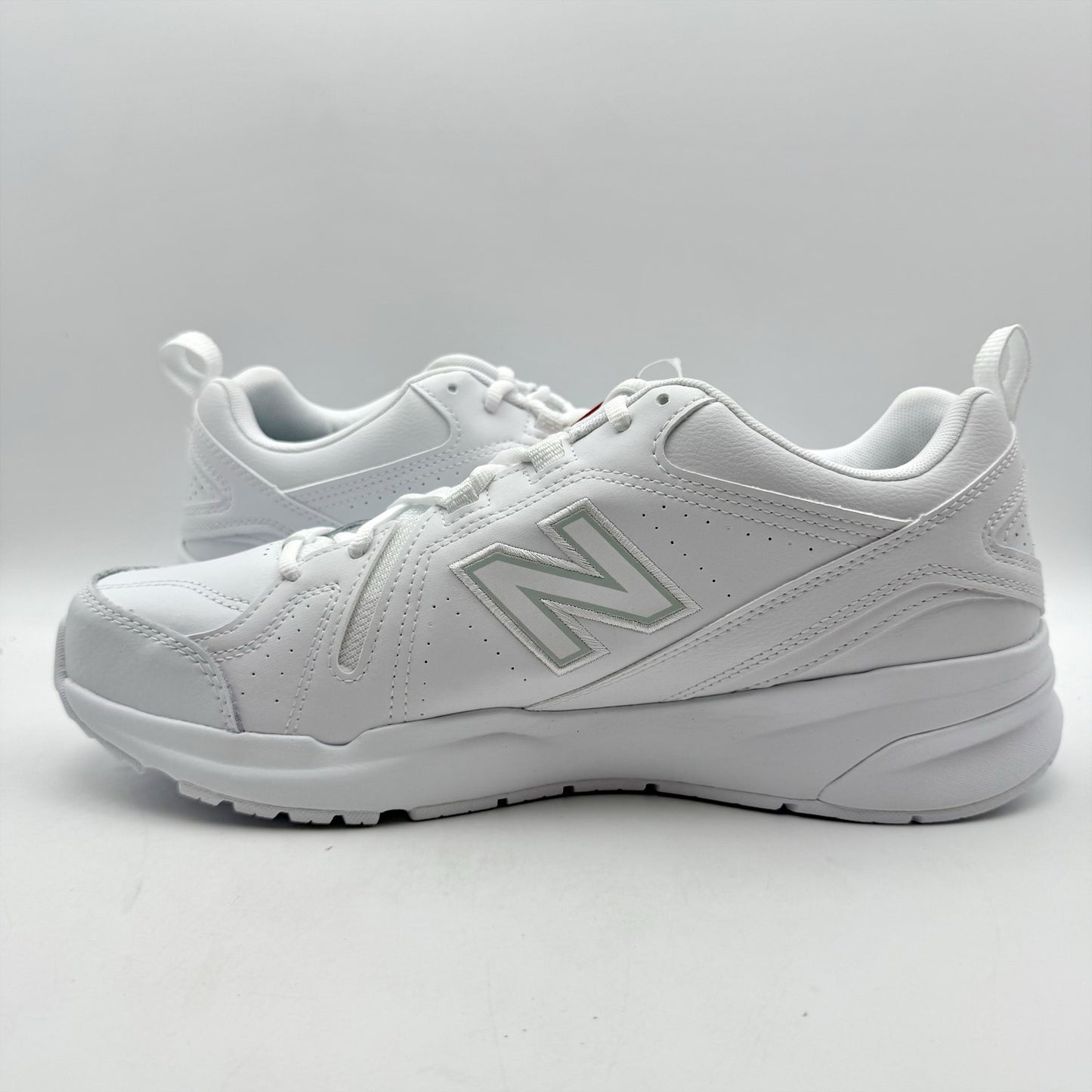 New Balance Mens 608v5 Training Sneakers US 11.5 M EU 45.5 White Athletic NIB