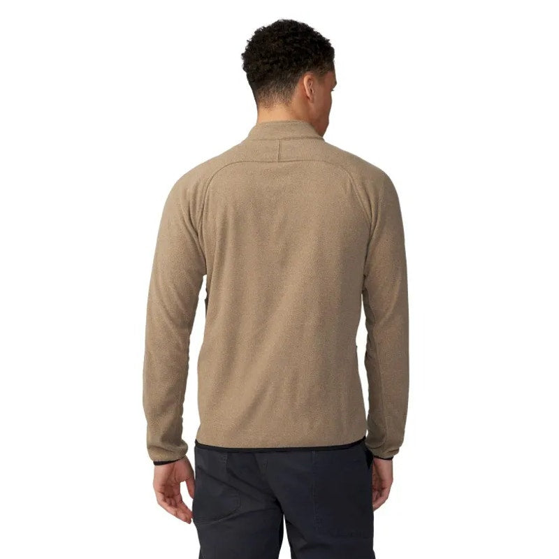 MOUNTAIN HARDWEAR Mens Microchill Full Zip Fleece Jacket XXL Tan NWOT