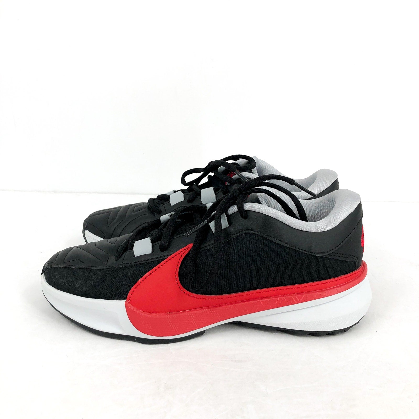 NIKE Mens Air Zoom Freak 5 Basketball Shoes Size 10.5 Black Red Giannis NWOB