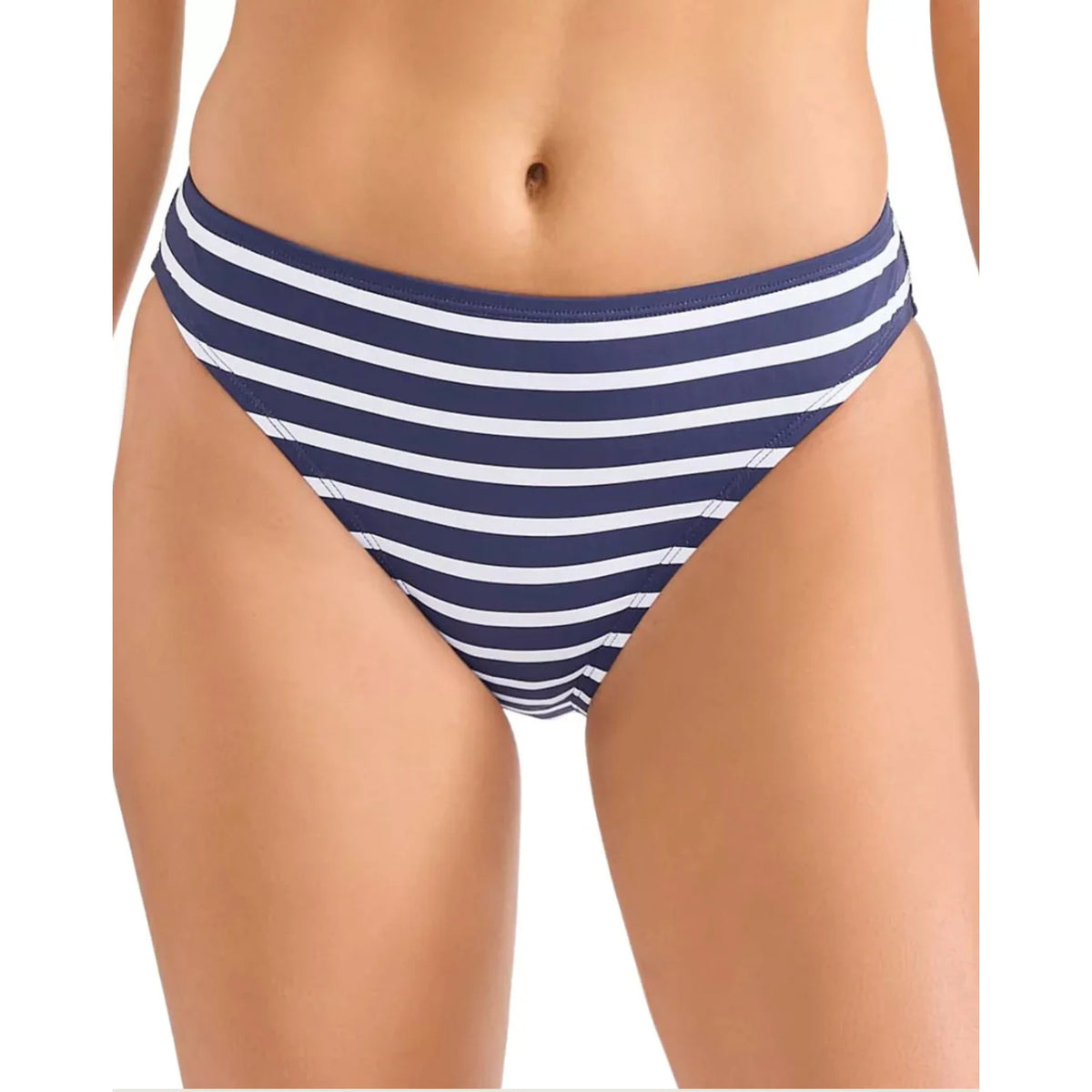 TOMMY BAHAMA Women's Coastline Stripe Hipster Bikini Bottom Small Blue White NWT