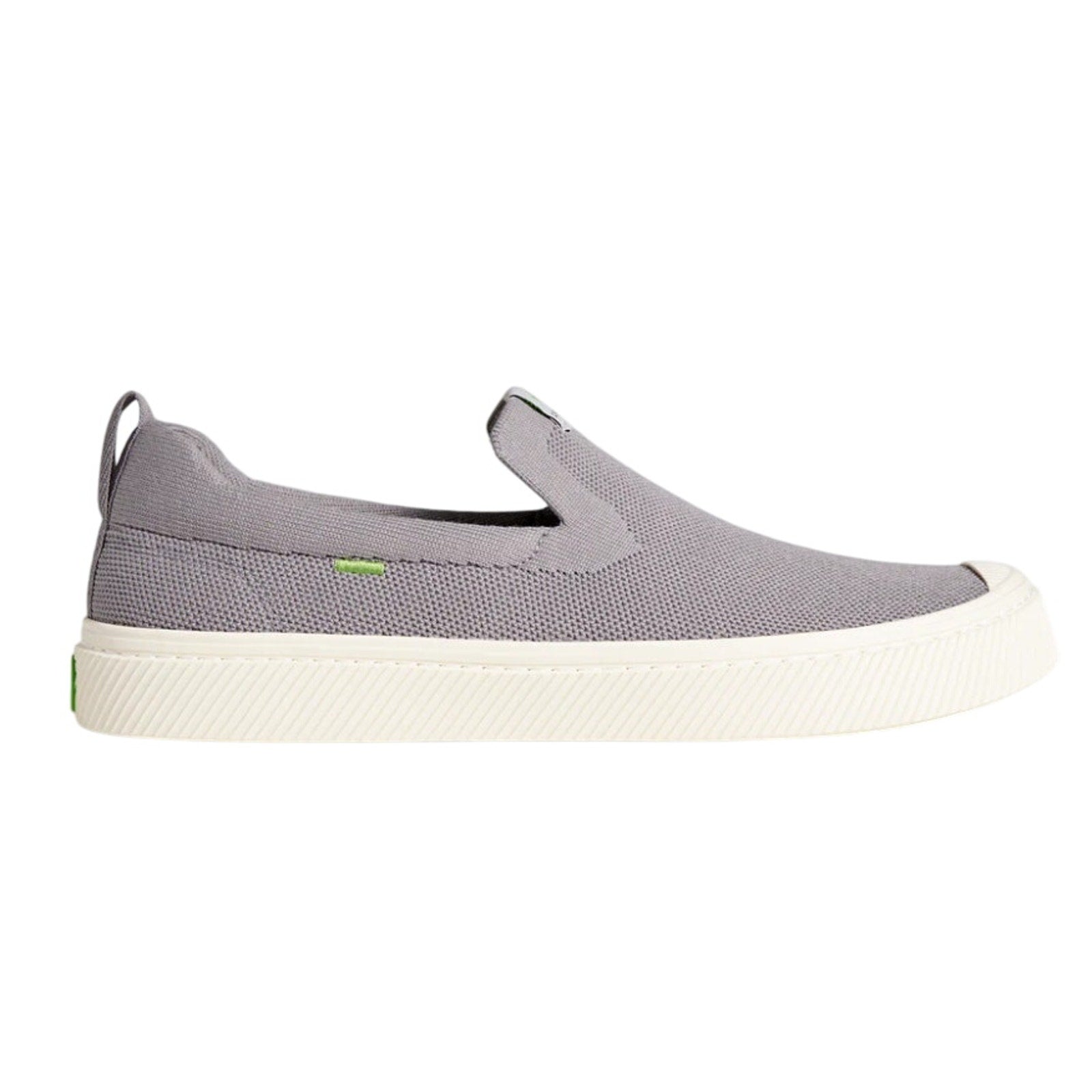 Cariuma Mens IBI Slip On Sneakers US 11.5 EU 45 Grey Knit Bamboo NIB