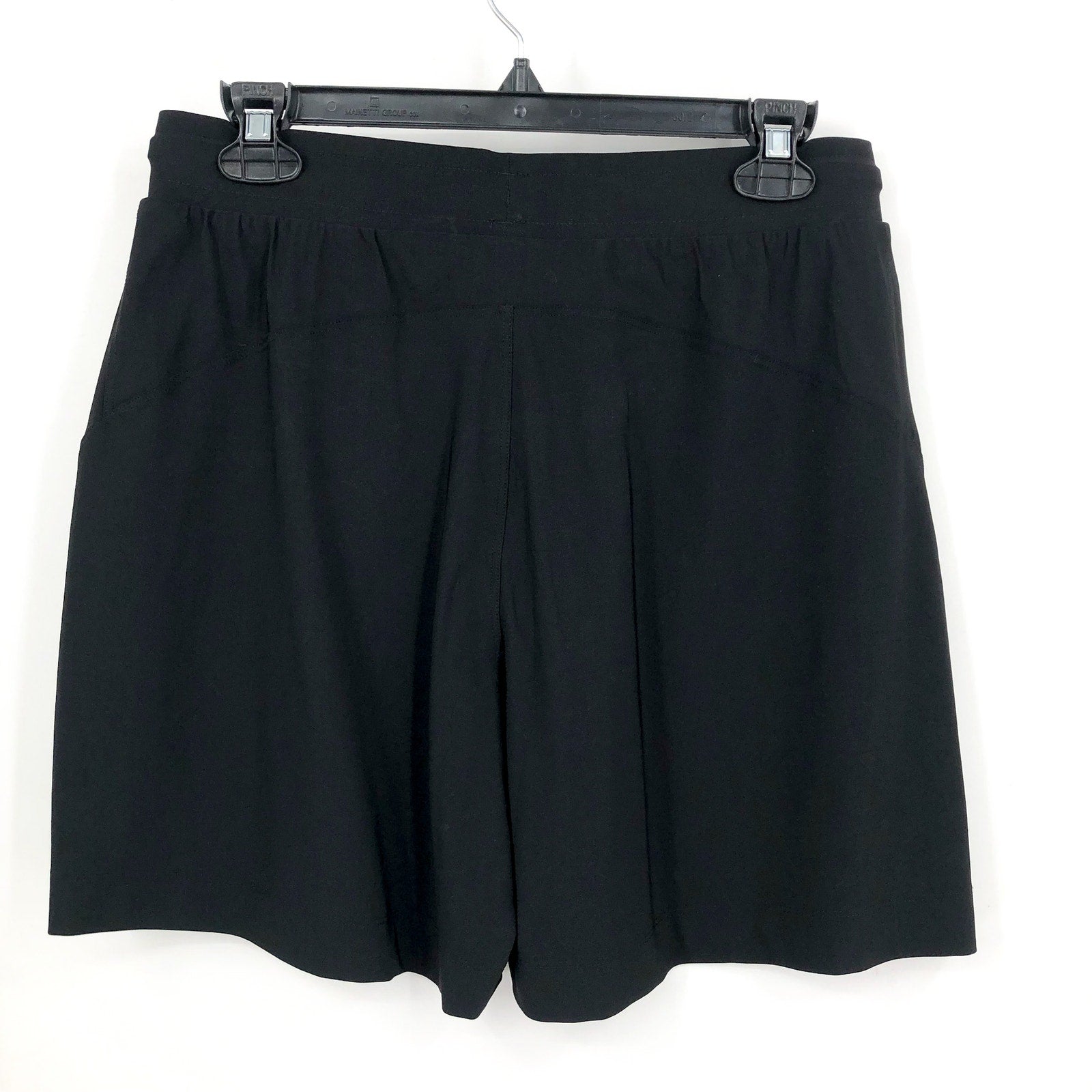 SWEATY BETTY Women's Explorer 5.5" Shorts Size 6 Black Drawcord NWT