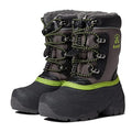 Kamik Kids Luke 3 Snow Boots US 4 EU 36 Charcoal Grey Waterproof Insulated NIB