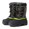 Kamik Luke 3 Snow Boots Big Kids 4 EU 36 Charcoal Grey Waterproof Insulated NIB
