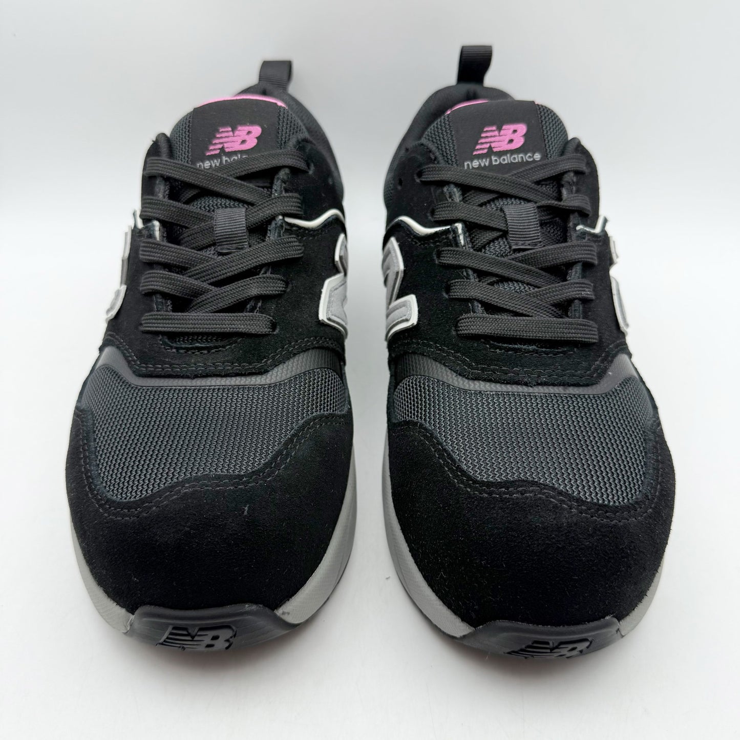 New Balance Womens Elite Lite Work Sneakers US 9.5 Wide Black Pink CT SR NIB