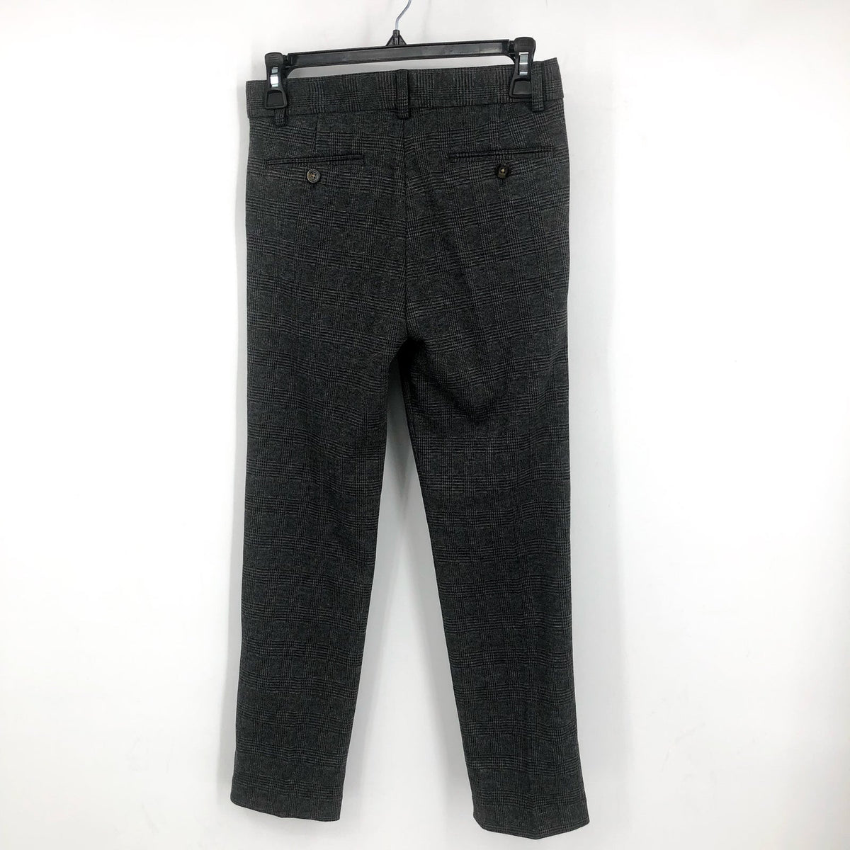 APPAMAN Boy's Two-Piece Stretchy Mod Suit Set Size 12 Grey Glen Plaid NWT