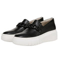 Naturalizer Womens Daphne Casual Sneakers US 12M EU 43 Black Leather Slip on NIB