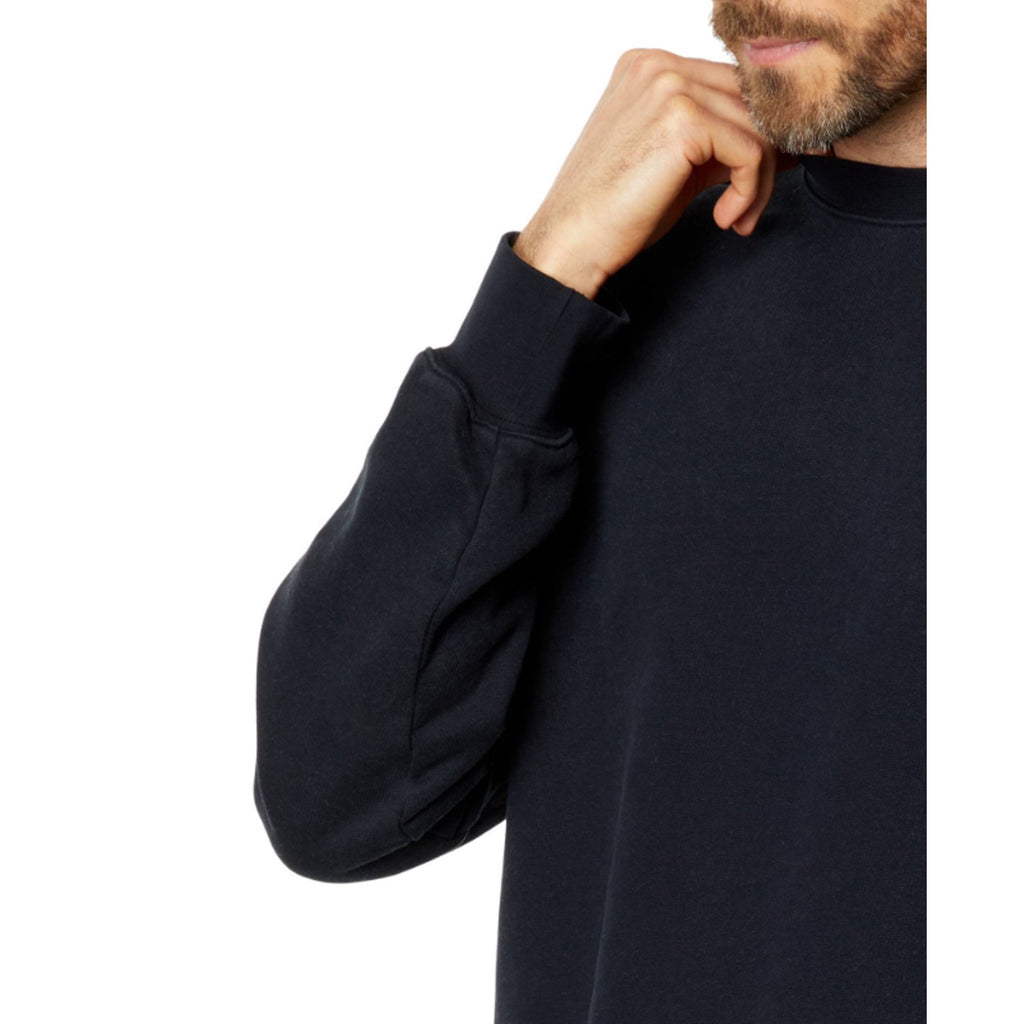 MADEWELL Woodland Reverse Crew Neck Sweatshirt Small True Black NK077 NWOT