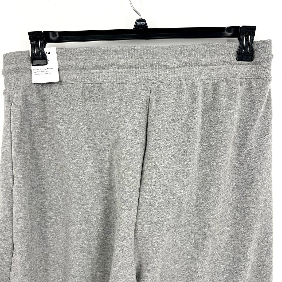 NIKE Womens Dri-Fit One 7/8 French Terry Joggers 1X Grey Sweatpants NWT