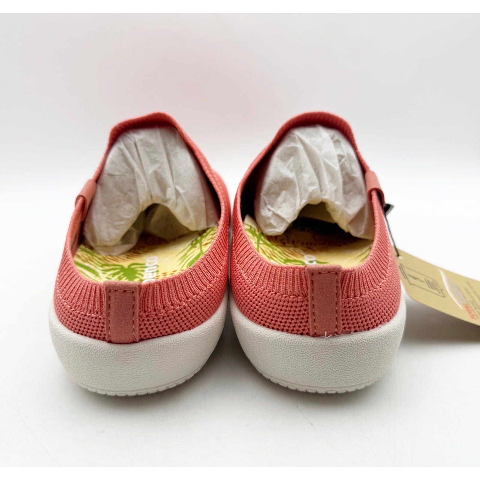 Spenco Womens Blissful Casual Shoes 8 WIDE Pink Terra Cotta Slip On Mule NIB