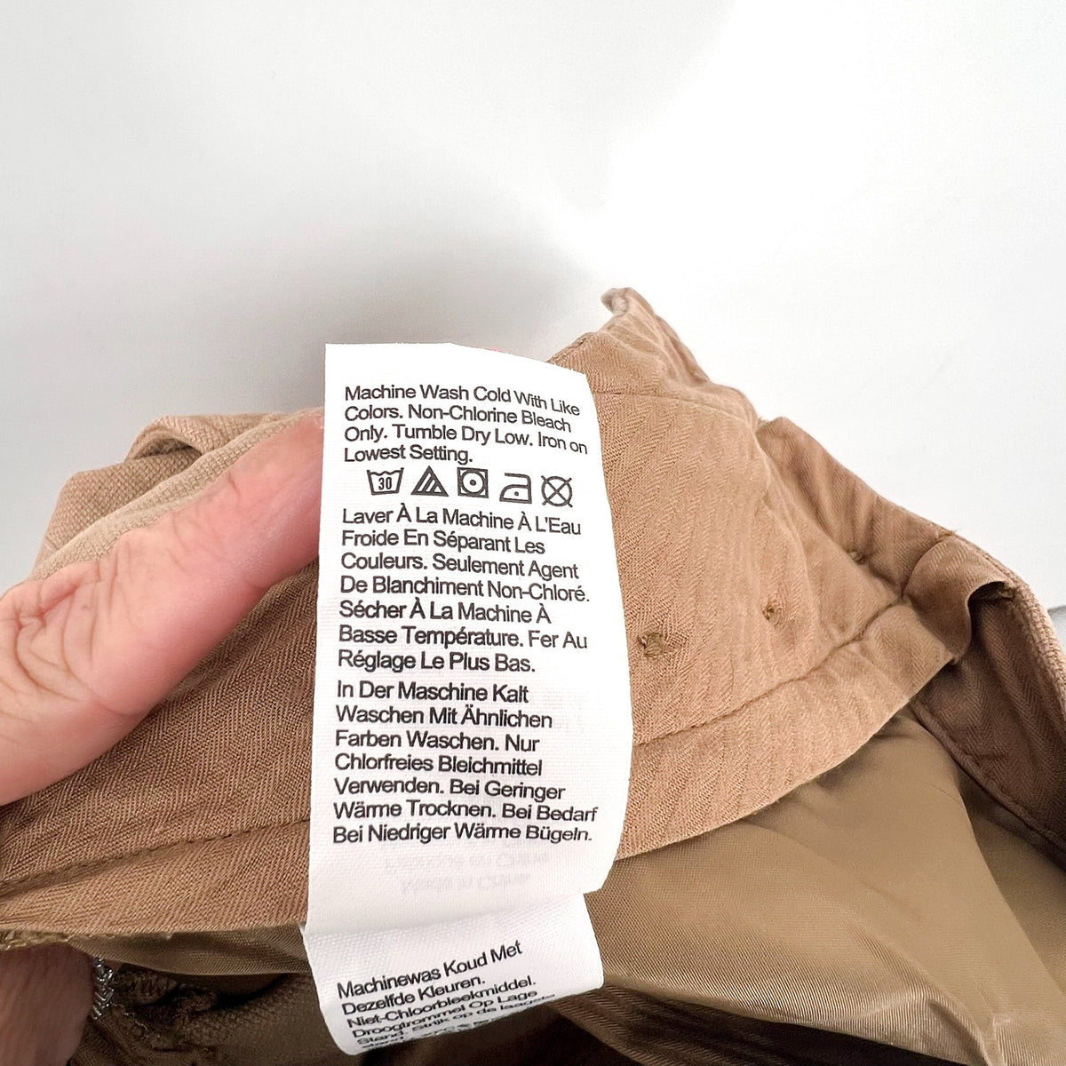 J.CREW Men's Kenmare Relaxed-fit Suit Pants 28x32 Tan Basketweave BM235 NWT