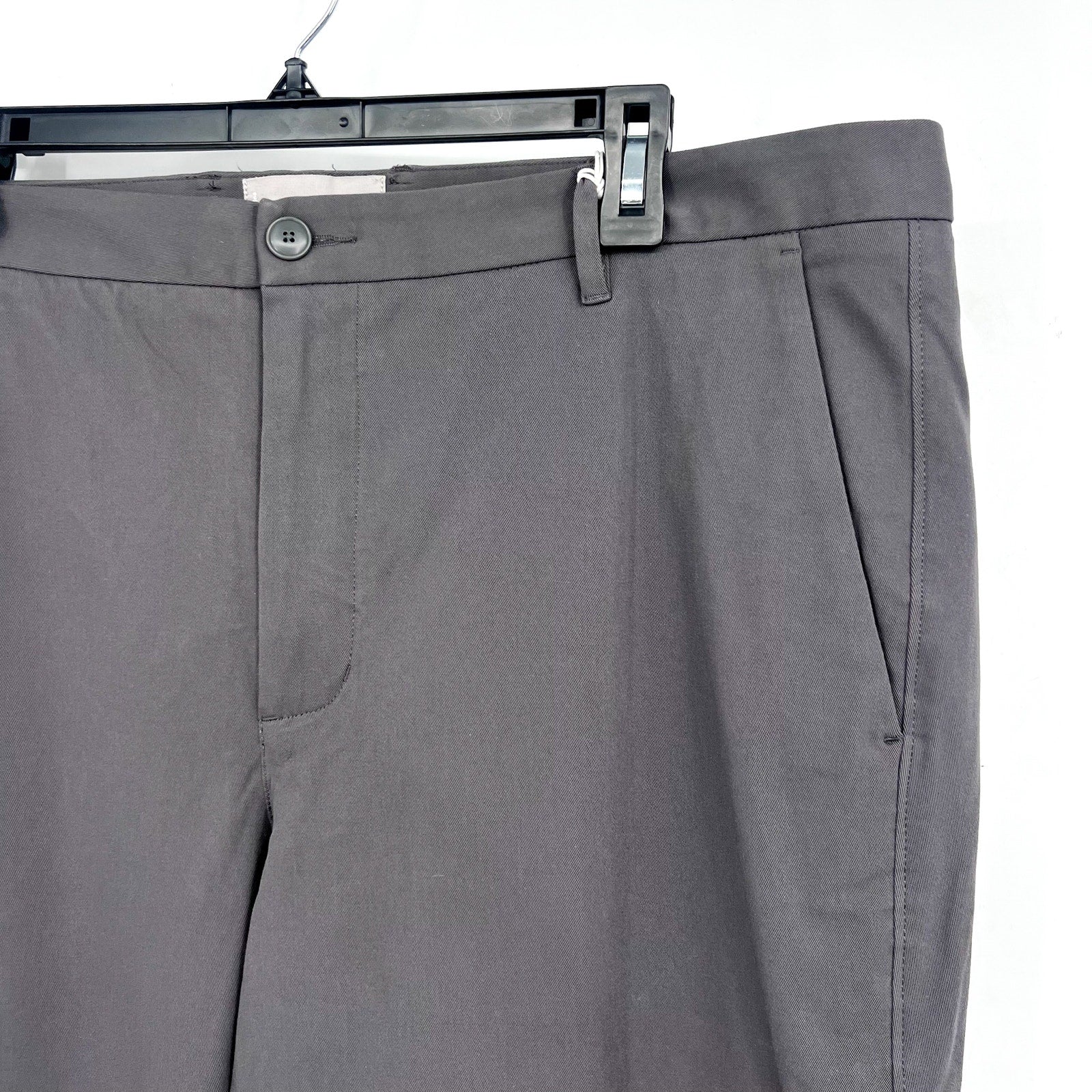 EVERLANE Men's The Performance Pants 40x34 Slate Grey Slim Fit Chinos NWT