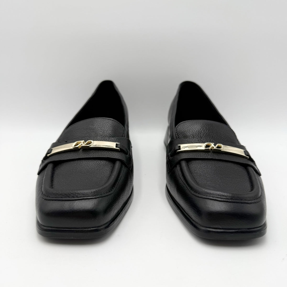 Naturalizer Womens Fabienne Loafers Size 10 M Black Leather NWOB