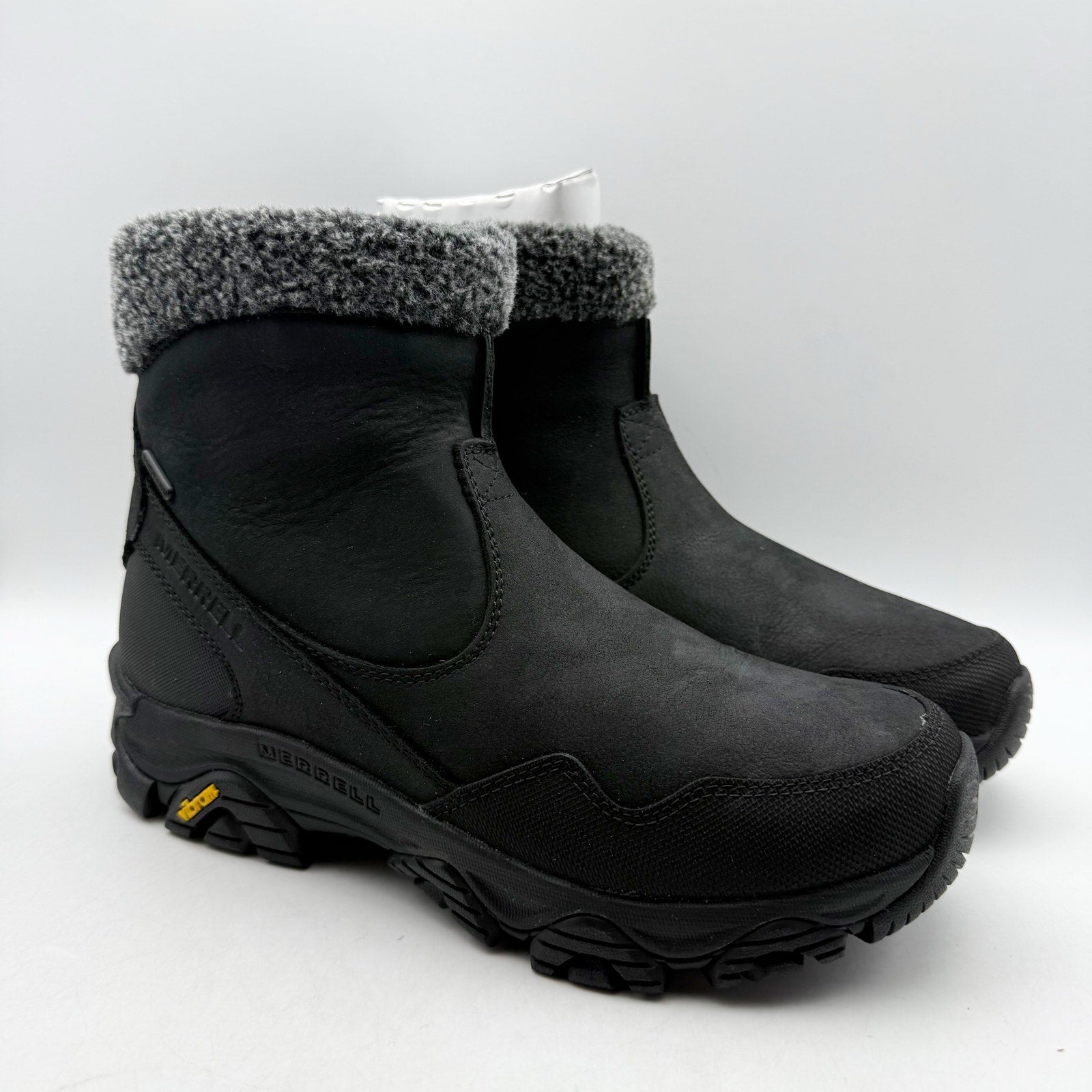Merrell Women Coldpack 3 Thermo Mid Boot US 9 EU 40 Black Leather Waterproof NIB